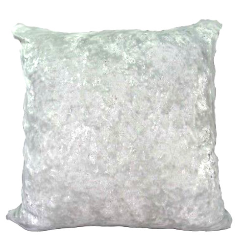 White crush velvet fur - crush,