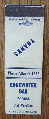 Ecorse michigan matchbook - ecorse,,