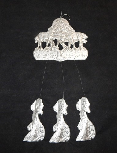 Carson pewter giraffes large - carson,