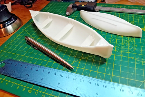 Model boat lifeboat 70 - boat,