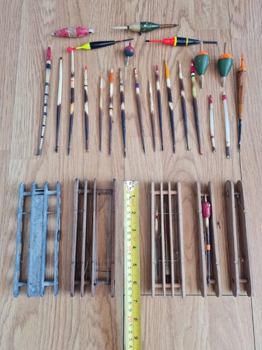 Vintage fishing float winders - float,