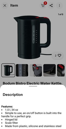 Bodum bistro electric - bodum,