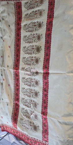 Silk saree with - a, made
