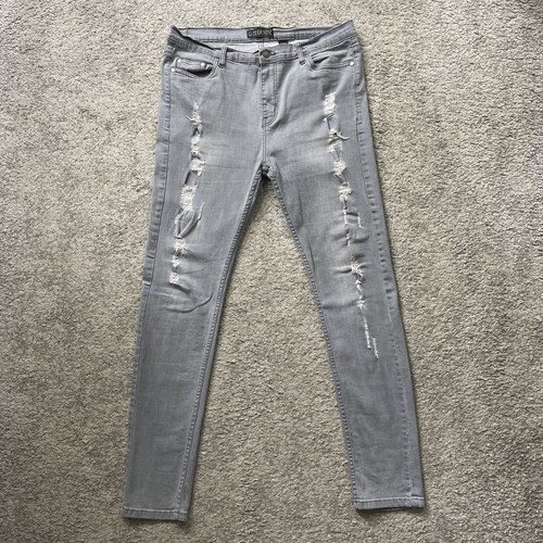 G72 denim mens ripped - denim, skinny