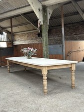 Farmhouse Table Large size 12ft x 110 cm