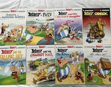 Asterix  x 8 Paperback Book