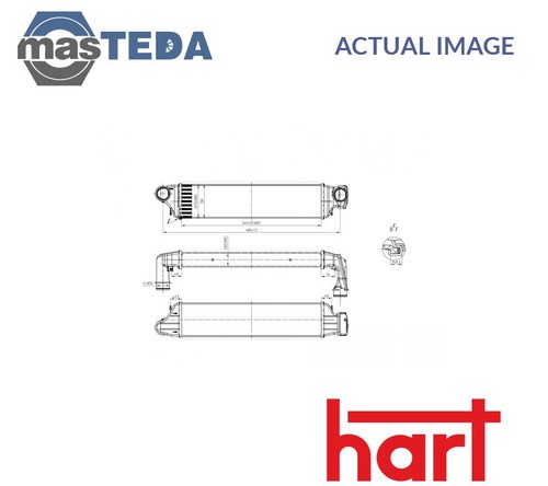 612 719 intercooler radiator - 612,