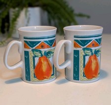 Rayware 'Pear' Fruit Patterned