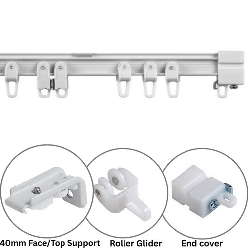 Line curtain track rail - line,