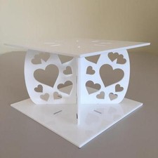 Hearts Square Cake