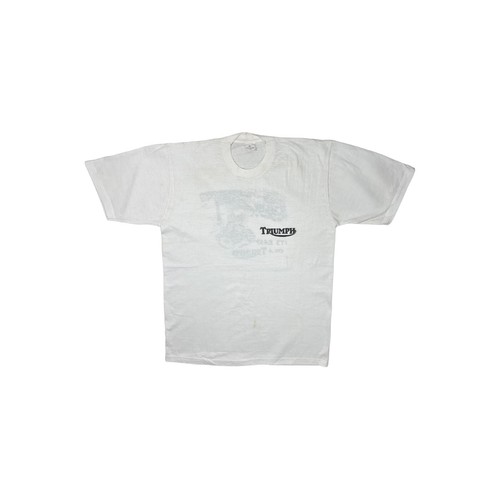 Vintage triumph shirt white - vintage, t-shirt