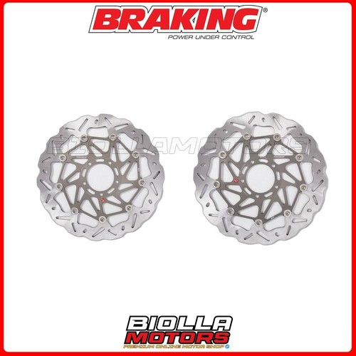 Front brake disc kit braking - front,