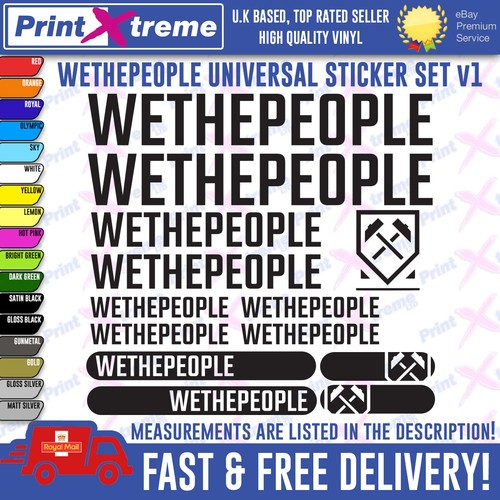 Wethepeople bikes wtp vinyl - bikes,