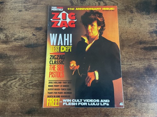 Zigzag magazine october 1984 - magazine,