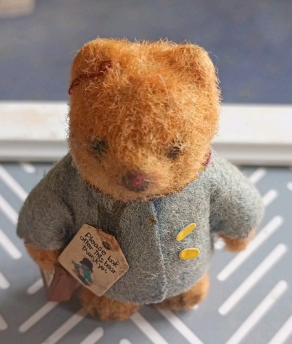 Miniature flocked paddington - flocked,