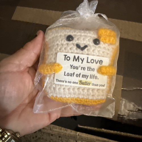 Ovrrcame crochet toast plush - ovrrcame,