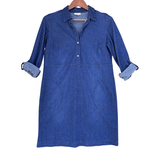 Jill denim tunic dress s - dress,
