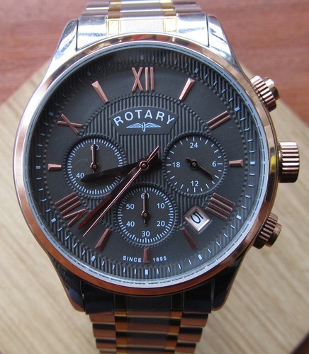 Mens rotary chronograph two - mens,