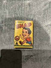 sports snap card game vintage