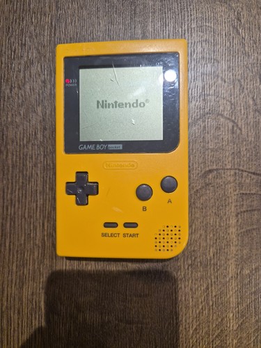 Game boy pocket yellow - pocket,