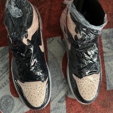 BRAND NEW Jordan 1 Retro High Black Crimson Tint (2019) - UK 8.5