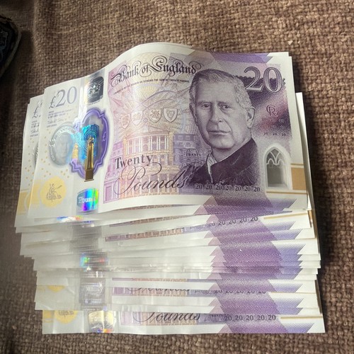New uncirculated 20 note - 1x,