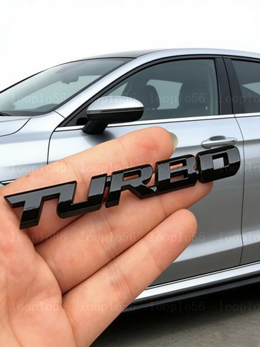 Black metal turbo logo - turbo,