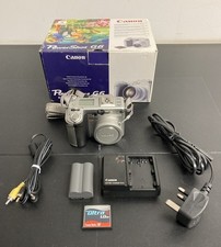 Canon PowerShot G6 Digital Compact Camera 7.1MP 4x Zoom with Charger - Tested