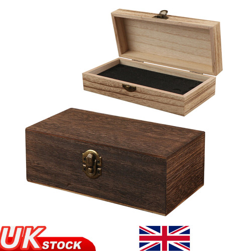Retro wooden storage box - retro,
