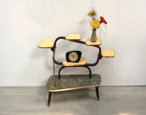 50s 60s large plant table - 60s, 6