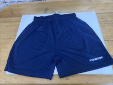 Vintage 1990s Prostar Football Shorts Mens 30/ 32” Waist Shiny Blue Rare BNWT