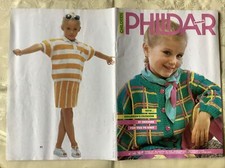 Phildar knitting pattern book 142. 21 designs for children