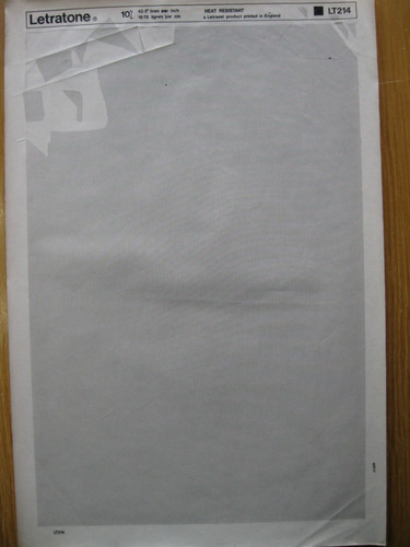 Letraset letratone 10 - x,