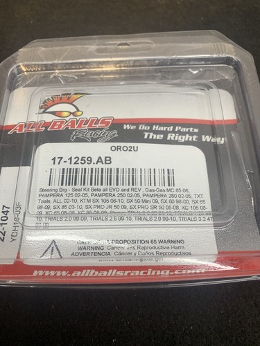 All balls racing steering - balls,