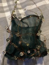 Copper Wire Beaded Handbag