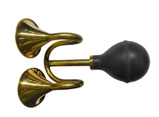 Vintage Brass Bugle Horn Retro