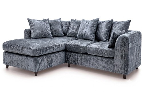 Seater steel colour crushed - seater,