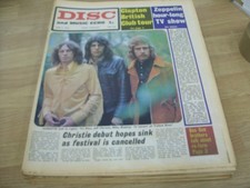 DISC & MUSIC ECHO Newspaper - 6/6/1970 CHRISTIE, JOHN MAYALL Colour FREE UK POST