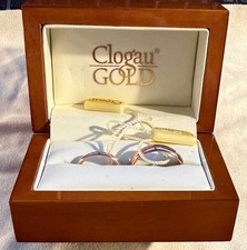 Clogau wedding ring set his