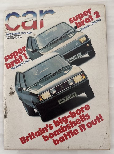 Car magazine november 1979 - car,