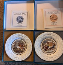 COALPORT Christmas Plates