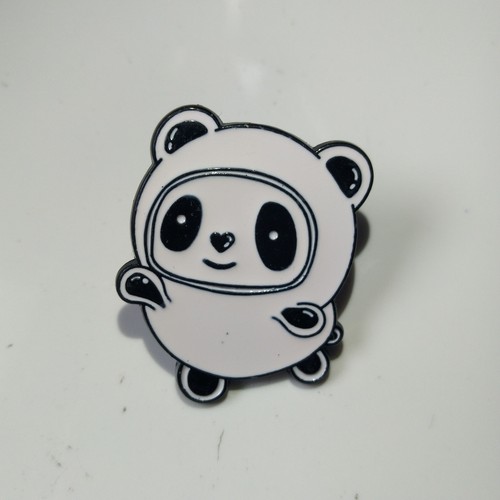 Kawaii black white panda - kawaii,