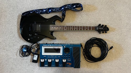 Electric midi guitar - midi, and