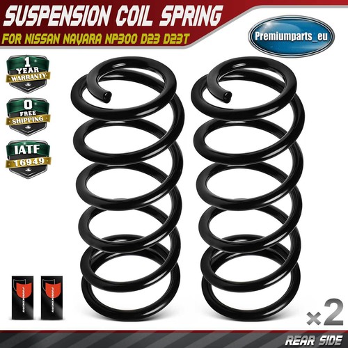 Coil springs rear side - 2x,