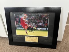 Luke Shaw Signed Framed Print