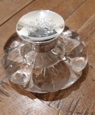 Solid Silver & Cut Glass