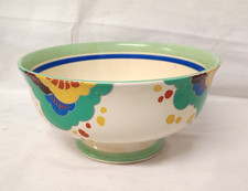 Royal Doulton (GATLEE) Deco Fruit Bowl Stylised Flowers
