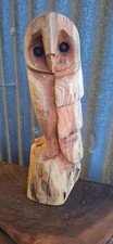 Chainsaw Carving owl Wood Home