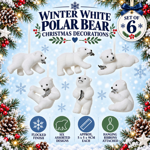 Polar bear christmas tree - polar,