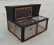 Black rabbit hutch cover, 36 x